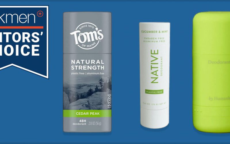 AskMen Editors Choice Seal with Tom ' s of Maine, Native deodorant and by Humankind deodorant