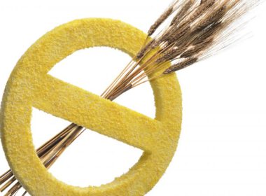 Symbol " nie "z mąki kukurydzianej pokazuje "nie ma pszenicy"